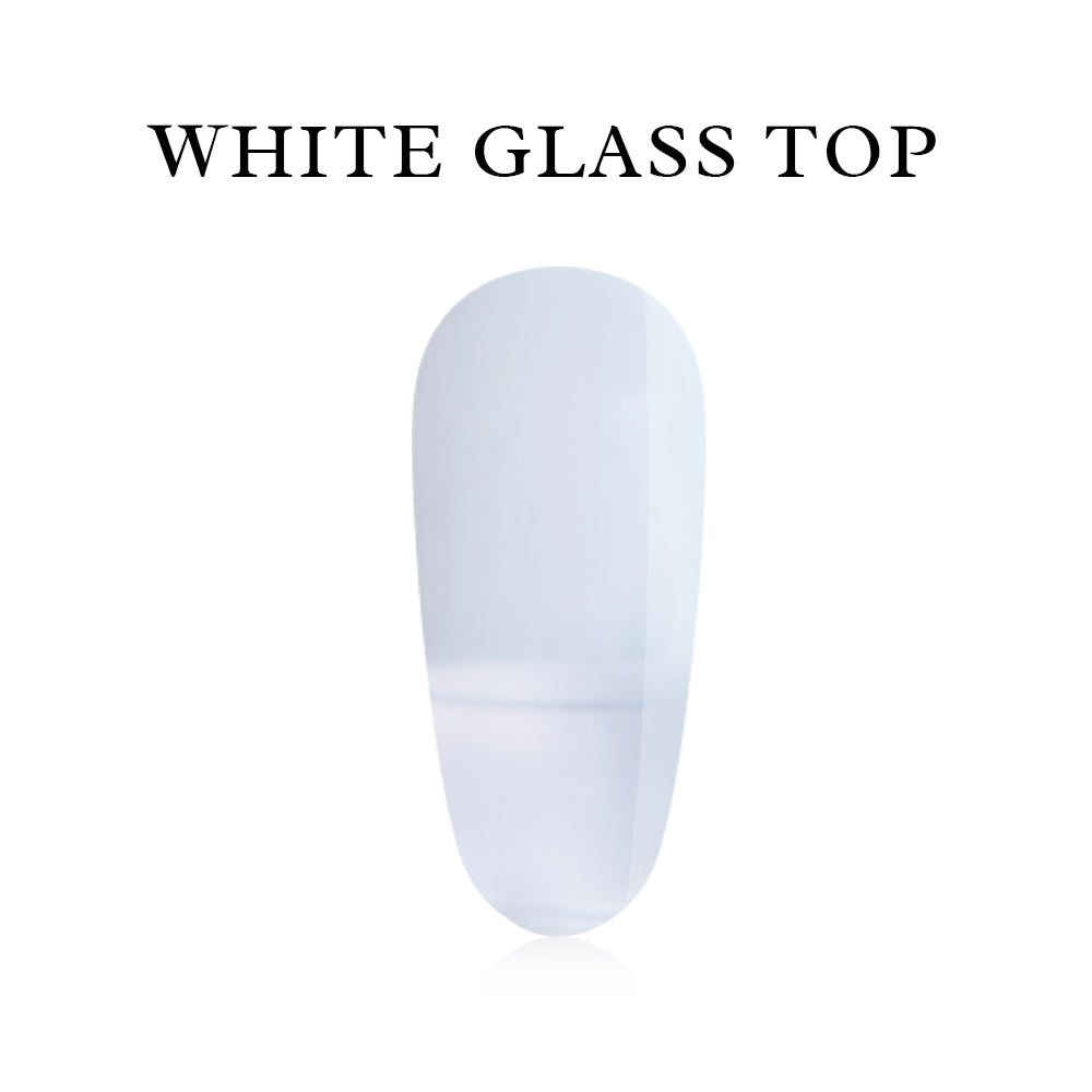 White Glass Top