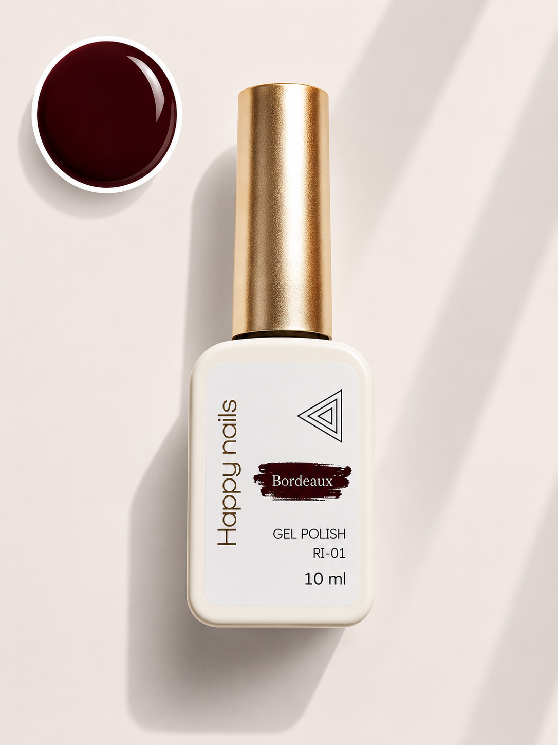 Bordeaux – Vernis Semi-Permanent Rouge Bordeaux