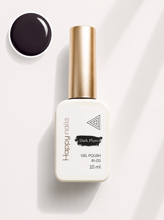 Dark Plum – Vernis Semi-Permanent Prune Profond
